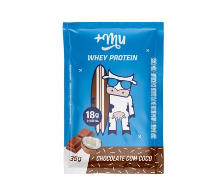 BARRA DE CHOCOLATE MAIS MU C/COCO 35GR