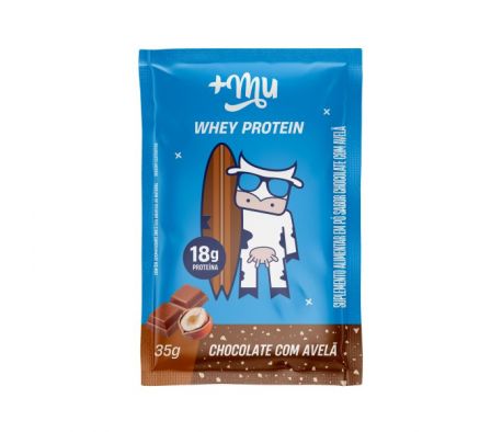 BARRA DE CHOCOLATE MAIS MU C/AVELLANA 35GR