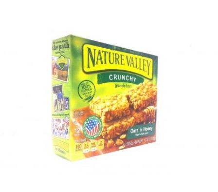 NATURE VALLEY GRAN BAR OATS Y HONEY x 6 