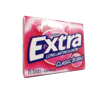 WRIGLEY EXTRA BUBLE GUM 15STICK