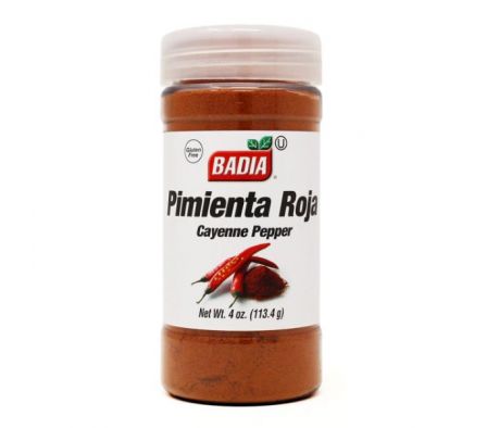 PIMIENTA ROJA CAYENNE BADIA PEPPER 4 OZ