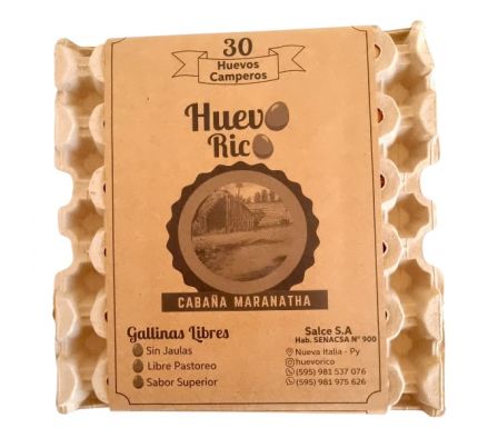 PAQUETE DE 30 HUEVOS CAMPEROS TIPO (A)