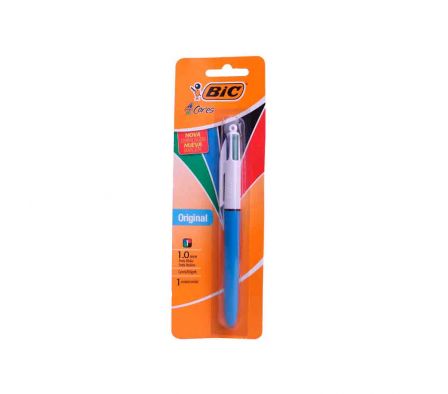 BOLIGRAFO BIC 4 COLORES BLISTER X1UND 13266G