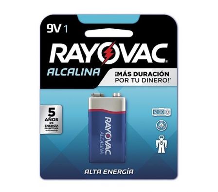 PILA RAYOVAC ALKALINA BATERIA