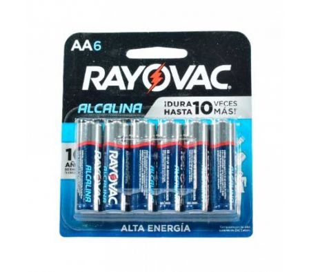 PILA ALCALINA RAYOVAC AAX6