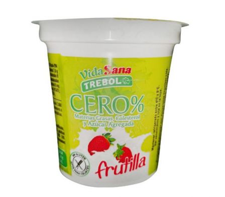 TREBOL YOGHURT  DIETETICO SAB/FRUTILLA   140 GR.