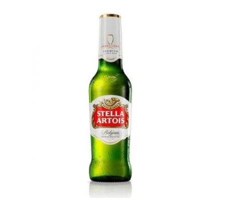CERVEZA STELLA 330CC BELGA X UN
