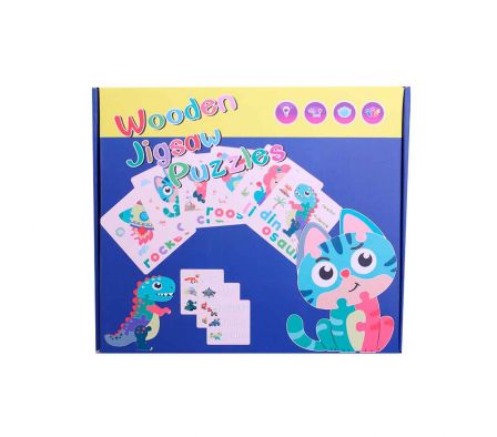 ROMPECABEZAS D/MADERA ANIMALES