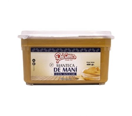 MANTECA DE MANI DULCESAR C/AZUCAR 400GR