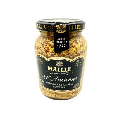 MOSTAZA MAILLE  A LA  ANTIGUA 210GR