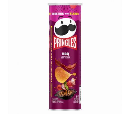 PAPAS FRITAS PRINGLES BARBACOA 158GR