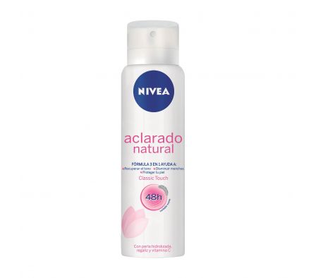 DESODORANTE NIVEA FEM SPRAY ACLARADO NATURAL