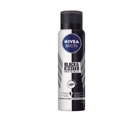 DESODORANTE NIVEA SPRAY FOR MEN  INV.BLACK & WHITE