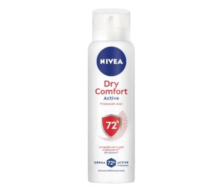  DESODORANTES NIVEA FEM DRY COMFORT 150ML