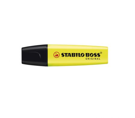 RESALTADOR STABILO BOSS AMARILLO X UND