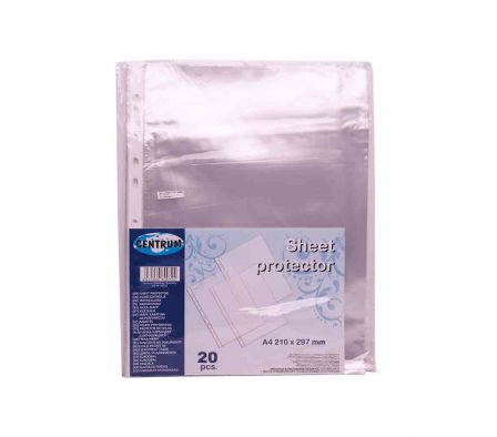 FOLIO PROTECTOR FUNDA A4 X 20 UN