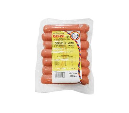 CHORIZO DE VIENA OCHSI 7 UNIDADES E/PAQ E.V. XKG