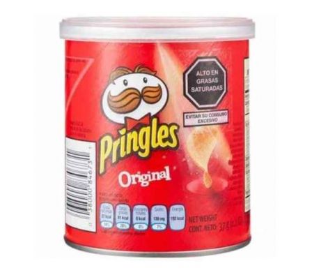 PAPAS FRITAS PRINGLES ORIGINAL 37 GR 