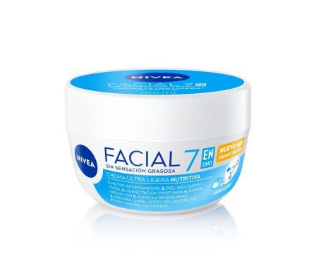 CREMA FACIAL NIVEA ULTRA LIGERA NUTRITIVA 100ML