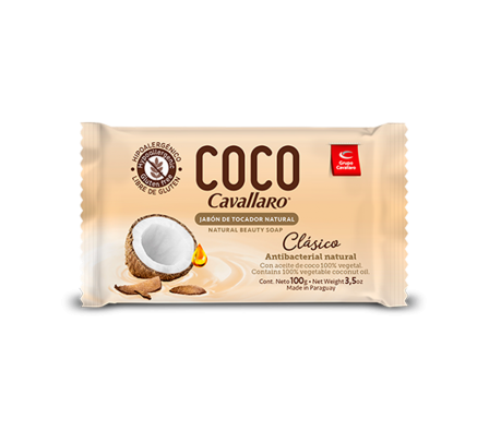 JABON TOCADOR CAVALLARO CLASICO X 100 GRS