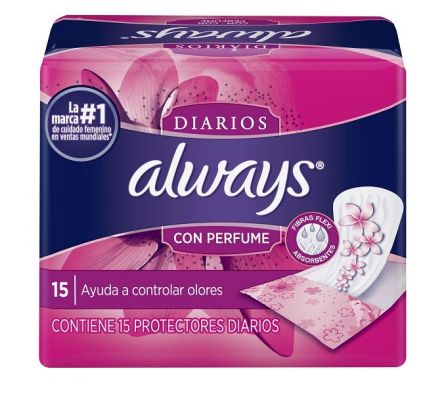PROTECTORES DIARIO ALWAYS LINERS 15*12T 