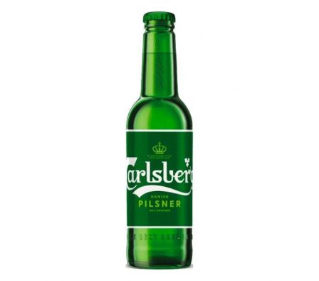 CERVEZA CARLSBERG BOT 330ML