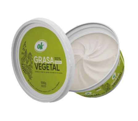 GRASA VEGETAL OK X 500GR