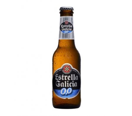ESTRELLA GALICIA CERVEZA ZERO ALCOHOL 250ML 