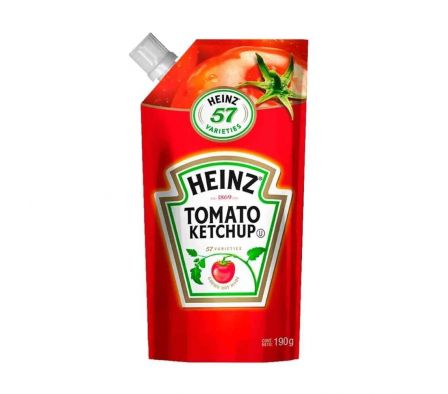 KETCHUP HEINZ PACK 190GR