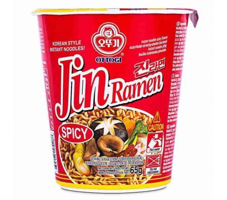 FIDEOS INST. PICANTE ESTILO COREANO 65GR