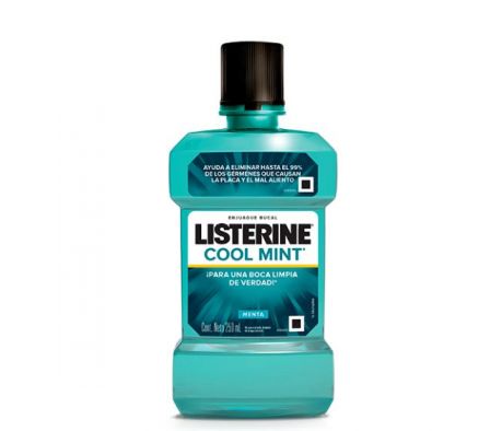 ENJUAGUE BUCAL LISTERINE COOL MINT 250ML