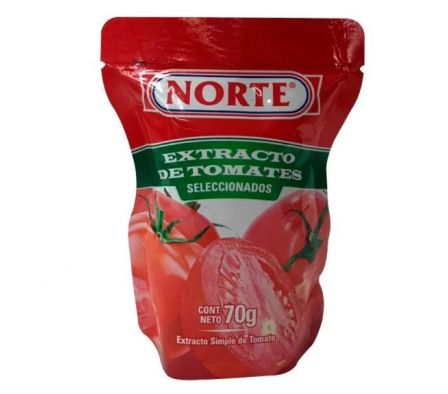 EXTRACTO TOMATE NORTE  DOYPACK 70 GR
