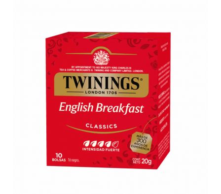 TE TWININGS ENGLISH BREAKFAST 10 UNI 