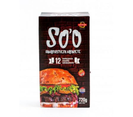 HAMBURGUESA CONCEPCION  SO`O X 12