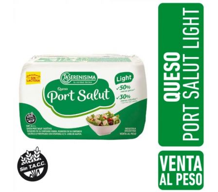 LA SERENISIMA QUESO PORT SALUT LIGTH C/ VITAM 450G
