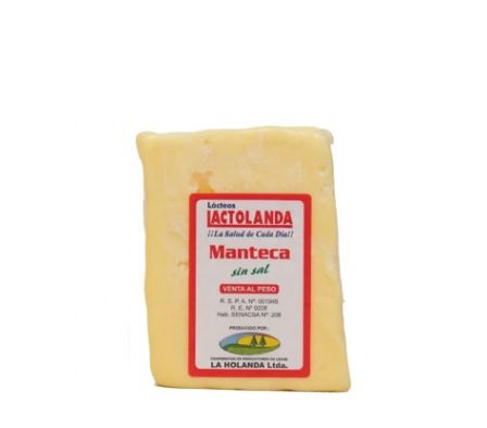 LACTOLANDA MANTECA X KG..