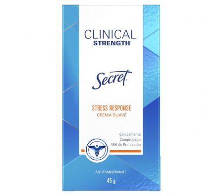 DESODORANTE SECRET CLINICAL SS STRESS RESPONSE 45G
