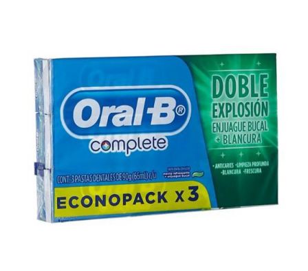 PACK CREMA DENTAL ORAL-B ENJ.90GR X 3