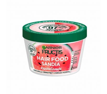 MASCARILLA GARNIER  HAIR FOOD SANDIA  350 ML