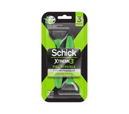 MAQUINAS DE AFEITAR XTREME SCHICK III PS 1X2
