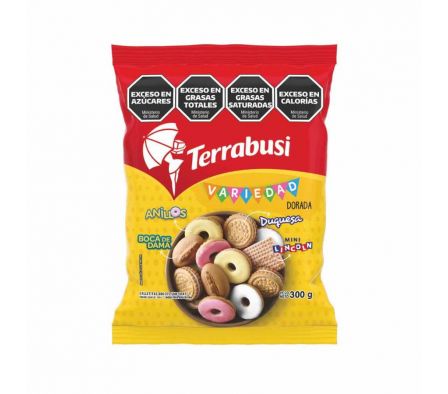 TERRABUSI VARIEDAD DORADA 300 GR