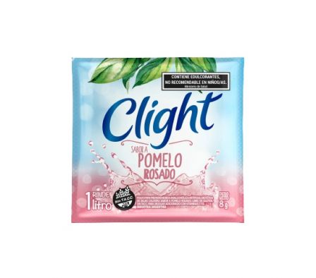 JUGO CLIGHT POMELO ROSADO 8 GR
