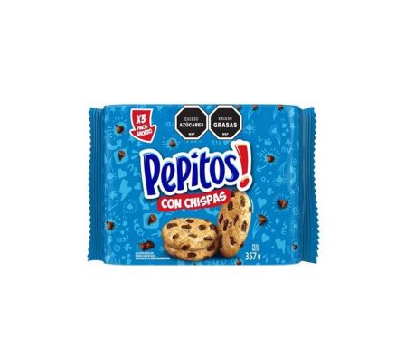 GALLETITAS PEPITOS ORIGINAL TRIPACK 357GR
