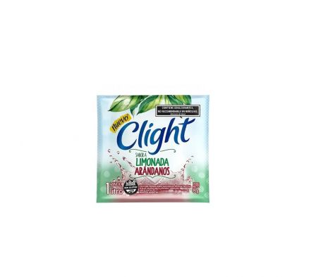 JUGO EN POLVO CLIGHT LIMONADA ARANDANOS 8GR