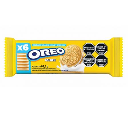 GALLETITA OREO GOLDEN 64,5G