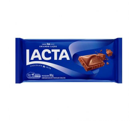 CHOCOLATE LACTA  AO LEITE 80GR