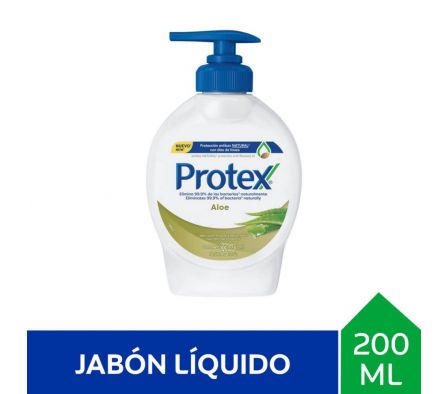 JABON LIQUIDO PROTEX ALOE P/MANOS 221ML