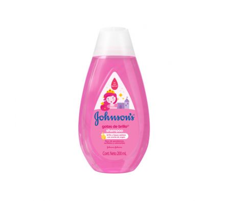 SHAMPOO JOHNSONS BABY GOTAS DE BRILLO 200ML