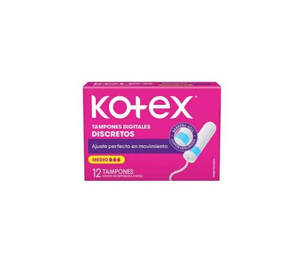 TAMPONES KOTEX EVOLUTION MEDIO