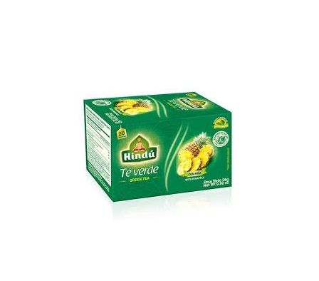 TE VERDE HINDÚ CON PIÑA 20 SAQUITOS